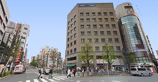 竹内社労士事務所のビル外観